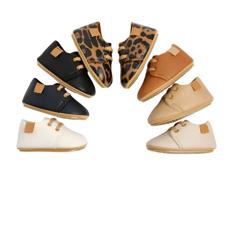 Retro Leather Baby Shoes