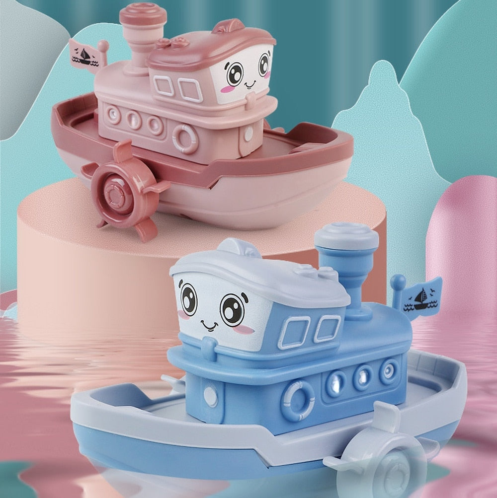 Baby Bath Toys Cute Cartoon Ship