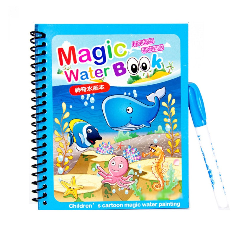 Magic Water Drawing Book