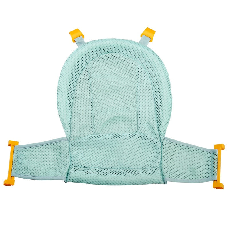 Baby Bath Seat Support Mat Foldable Anti-Slip Soft Comfort