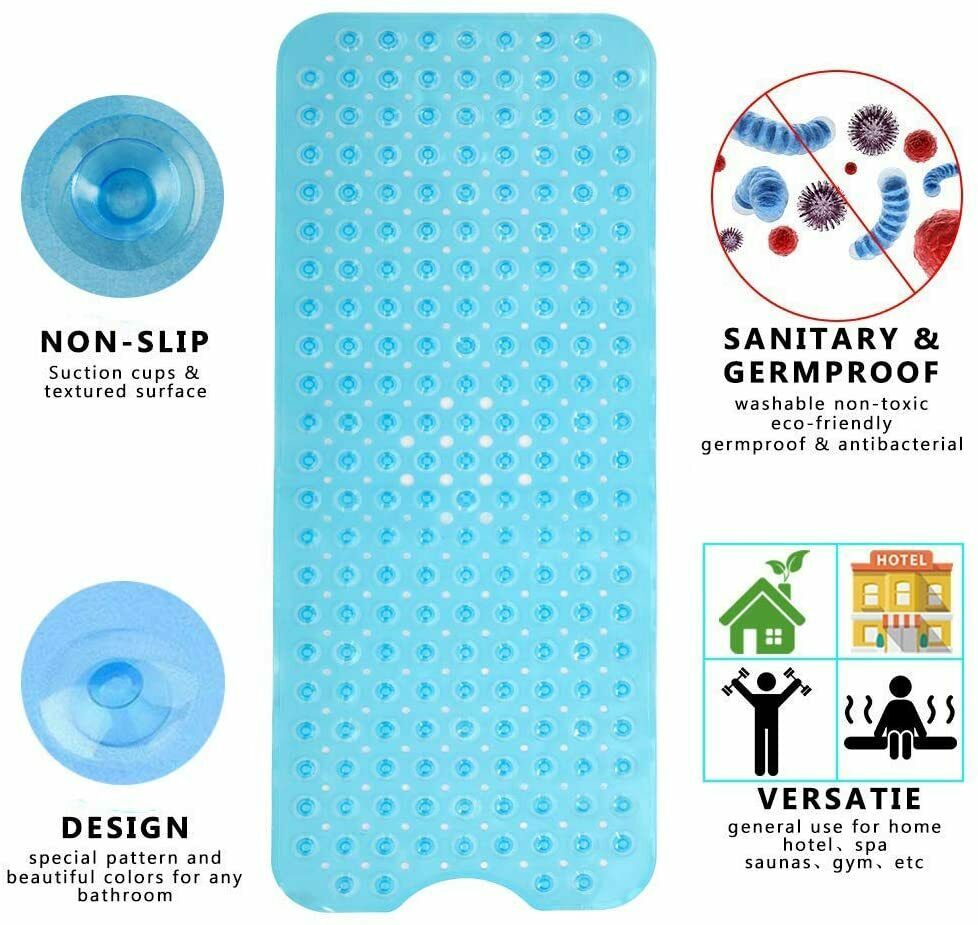 Antibacterial Non Anti-Slip Shower Mat