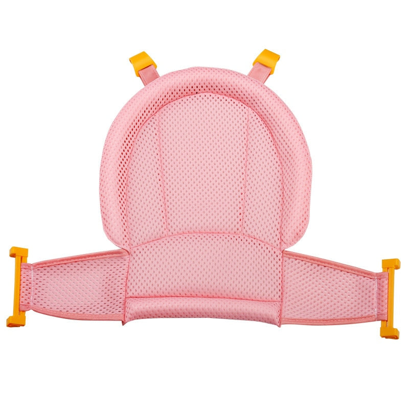 Baby Bath Seat Support Mat Foldable Anti-Slip Soft Comfort