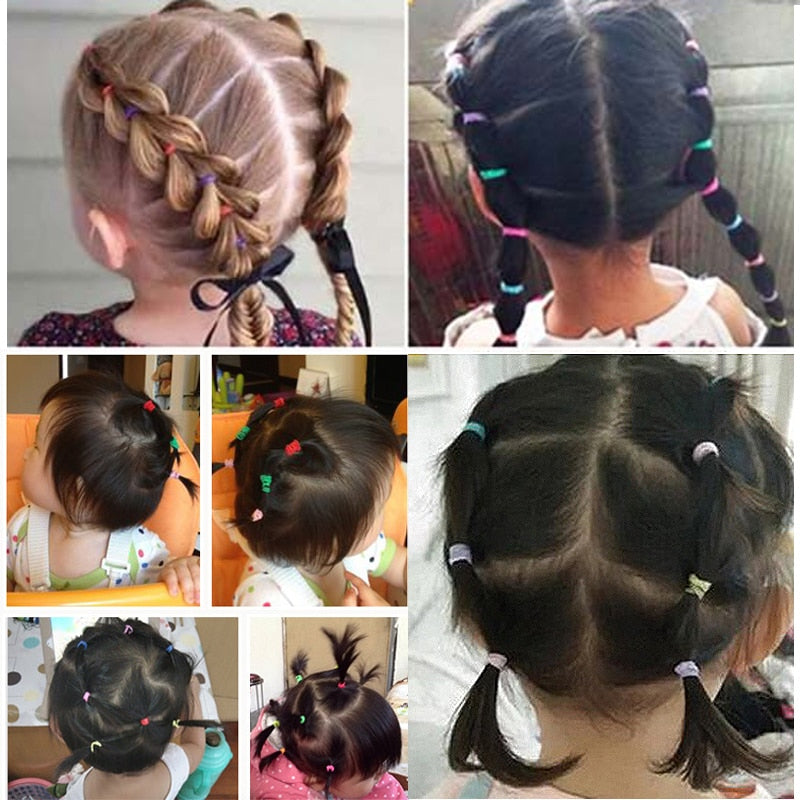 1000 Pcs / 2000 Pcs Elastic Hair Clip for Girls