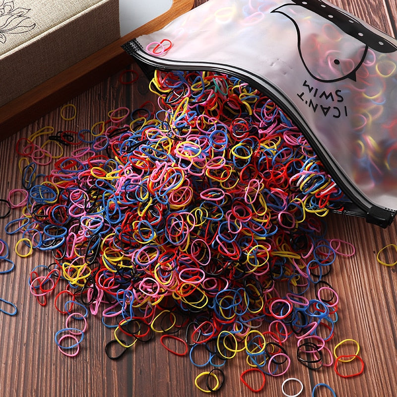 1000 Pcs / 2000 Pcs Elastic Hair Clip for Girls