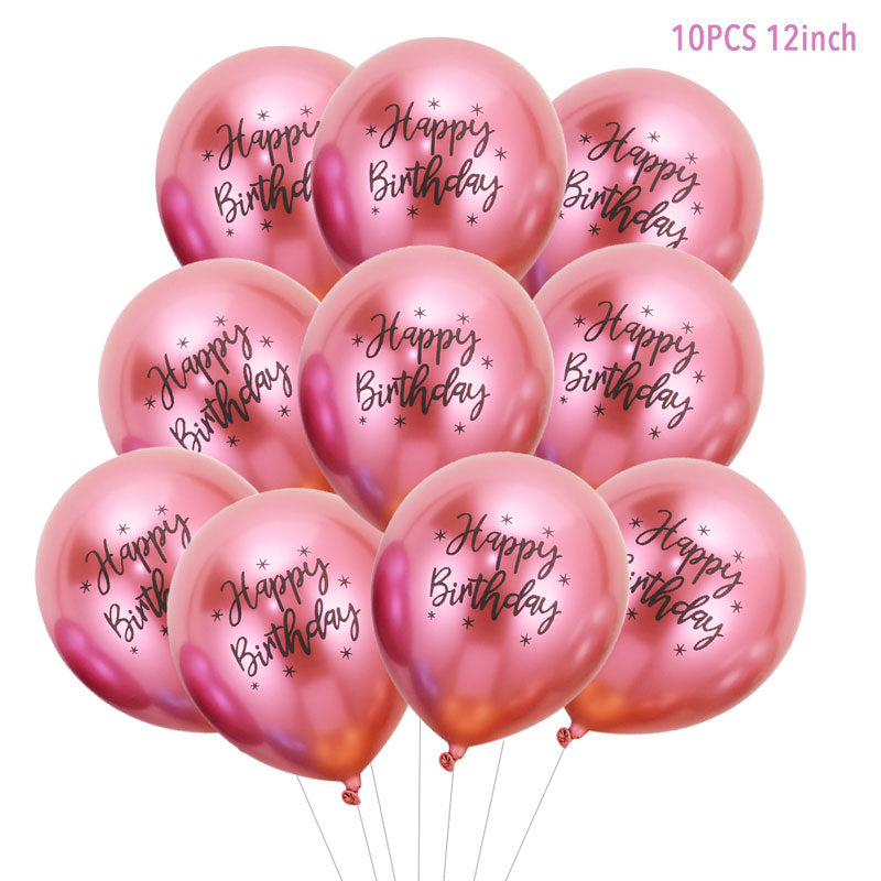 10 pcs Animal Latex Balloons Jungle Safari Party Decorations