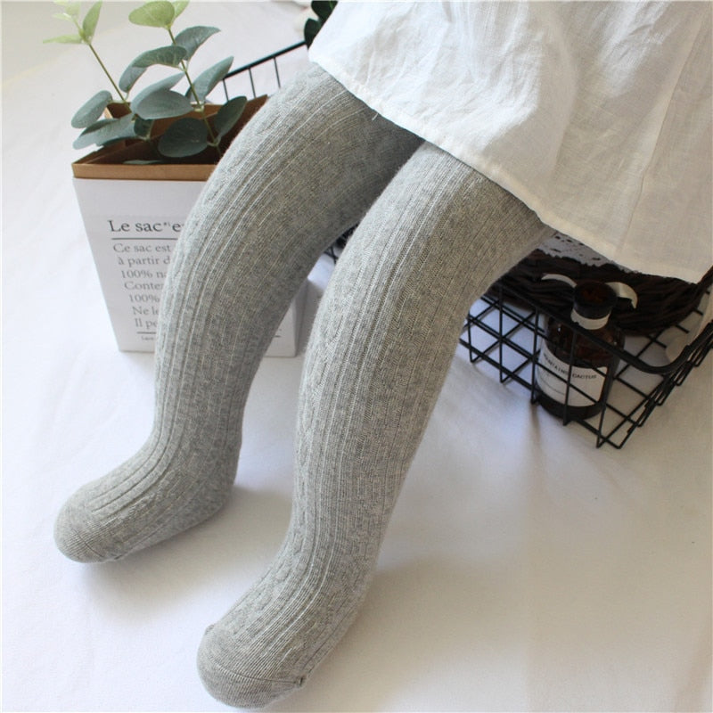 Spring Knitted Girl Stockings