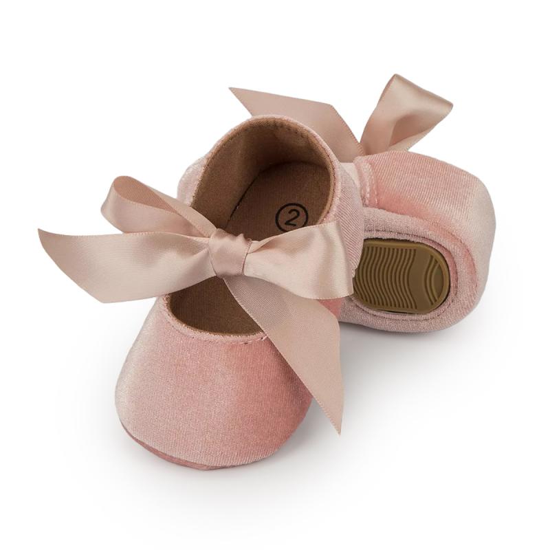 Baby Girl Princess Shoes Non-slip Flat Soft-sole