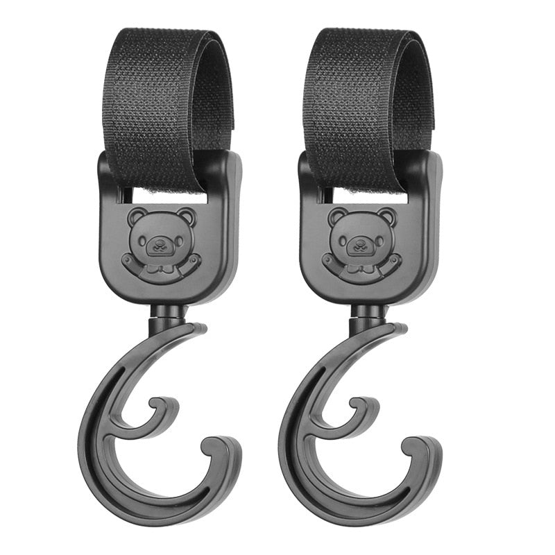 1-2pcs Baby Bag Stroller Hooks