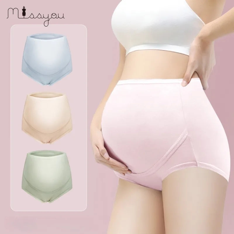 Large Size Pure Cotton Maternity Underwear for Pregnant