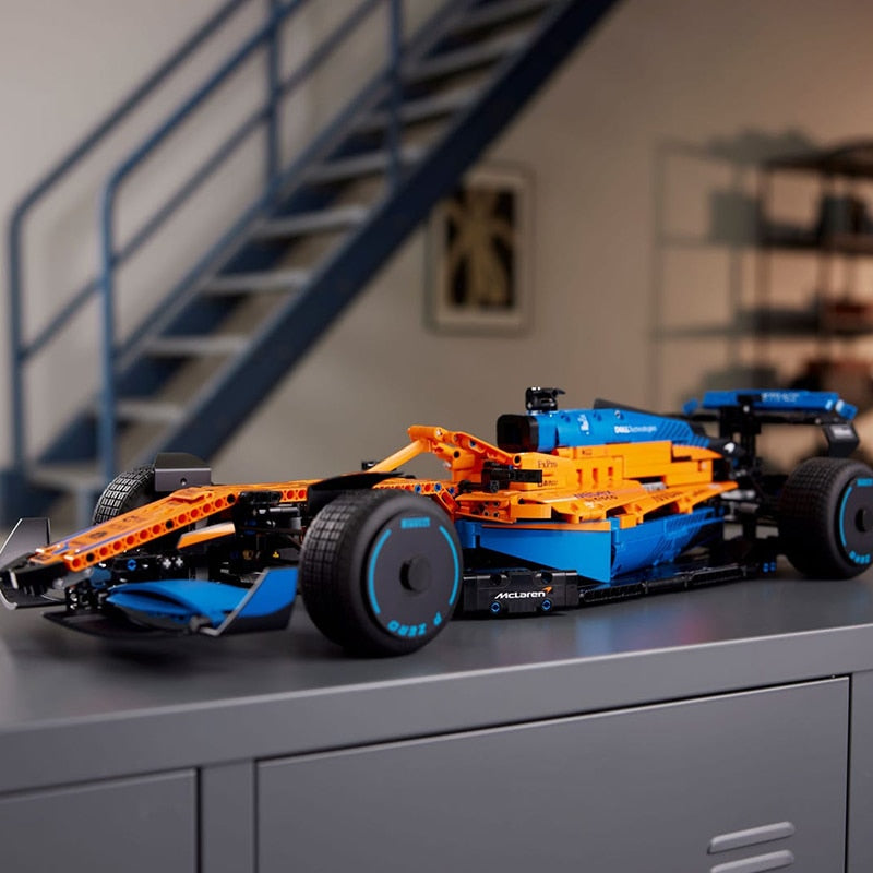 NEW Technical 42141 McLarens Formula 1 Race Car Model Buiding Kit Block Self-locking Bricks MOC Toys for kids Birthday gift