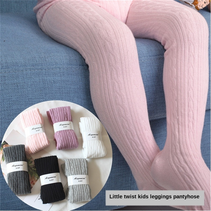 Spring Knitted Girl Stockings