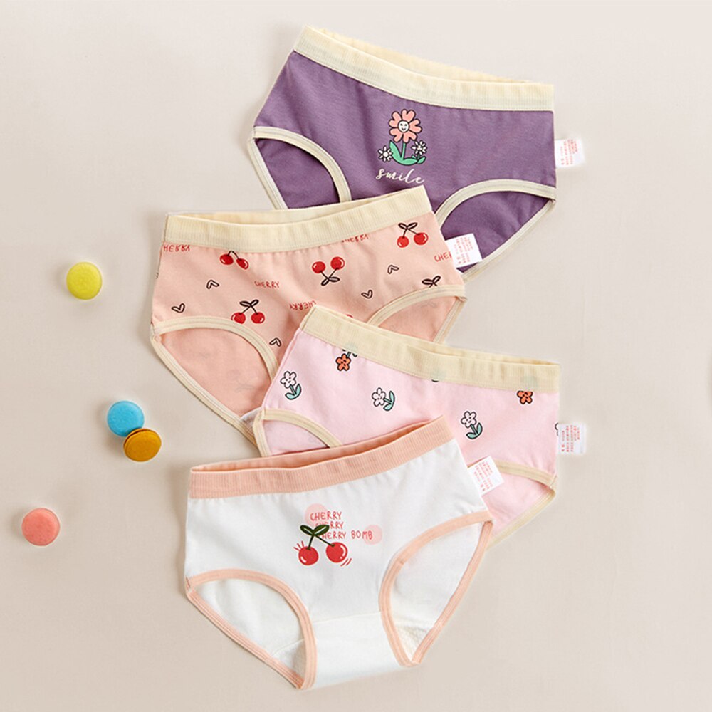 Cotton Underwear 4Pcs/lot