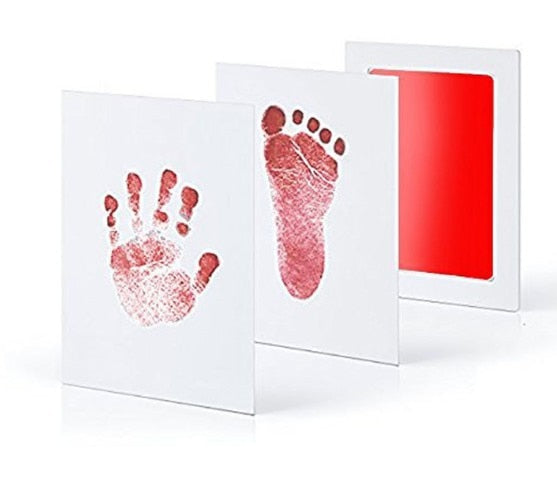 Newborn Baby Handprint Footprint Imprint Kit Environmental-friendly Baby Care Non-Toxic