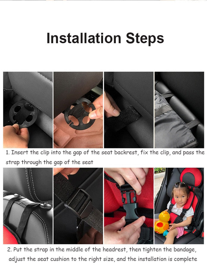 Car Seat Cushion Adjustable Stroller