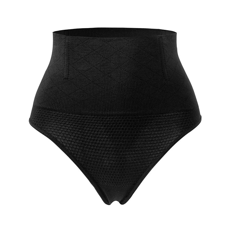 High Waist Tummy Control Panties Women Thong Panty