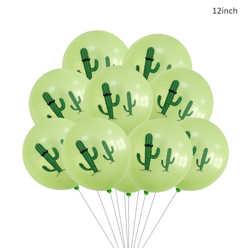 10 pcs Animal Latex Balloons Jungle Safari Party Decorations