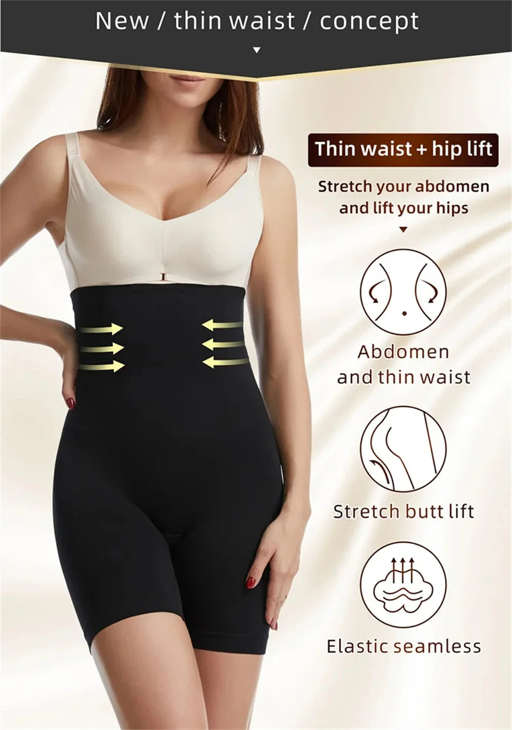 High Waist Trainer Panties Shapewear for Women