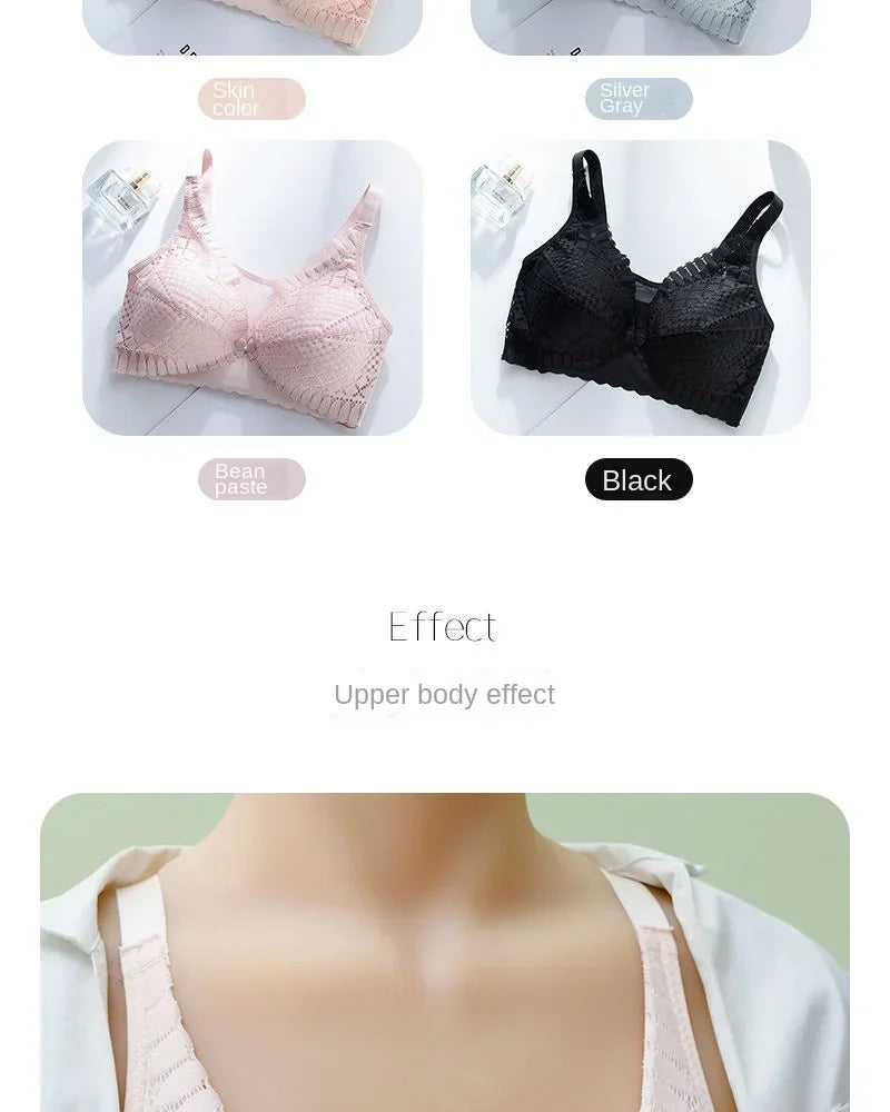 Front Button Maternity Nursing Bra