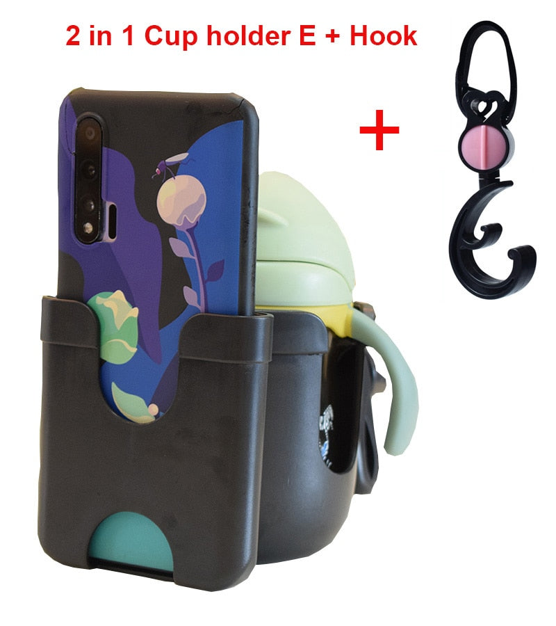 Baby Stroller Cup and Phone Holder