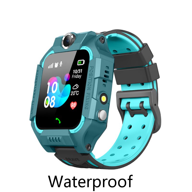 Kids Smart Watch New Sim Card Smartwatch for Children SOS LBS Call Phone Camera Voice Chat Photo Waterproof Boys Girls Gift Q19