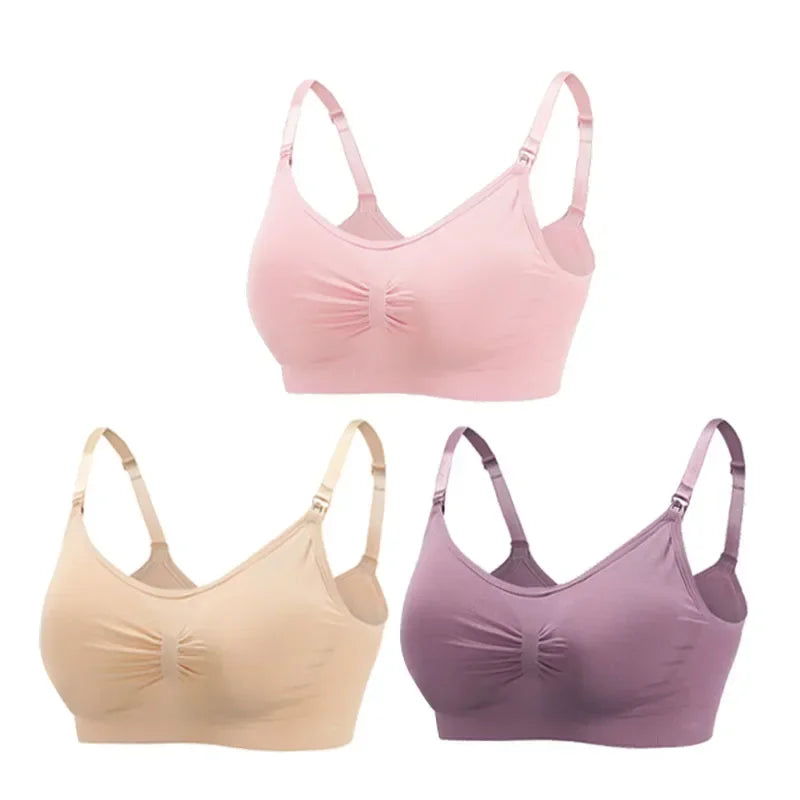 3 Pcs Maternity Nursing Bras