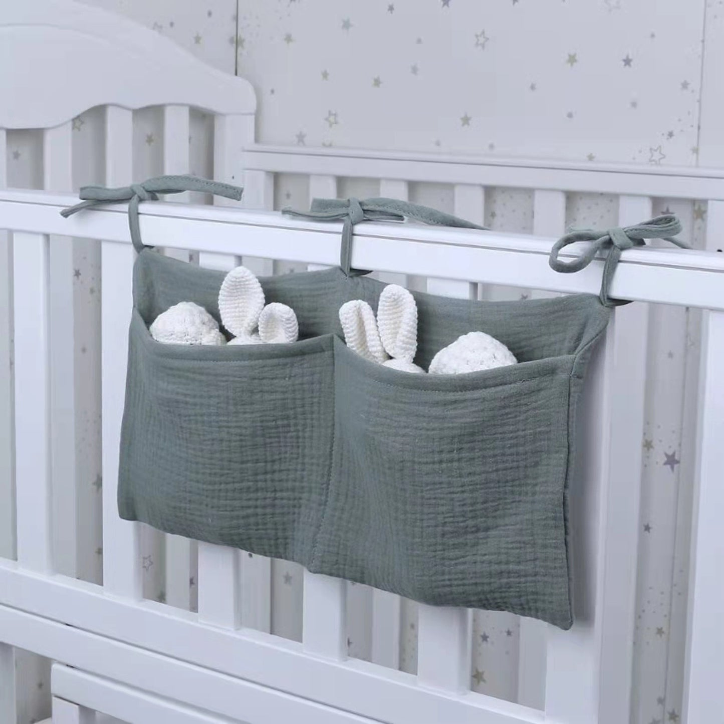 Portable Baby Crib Storage Bag Nappy Organizer