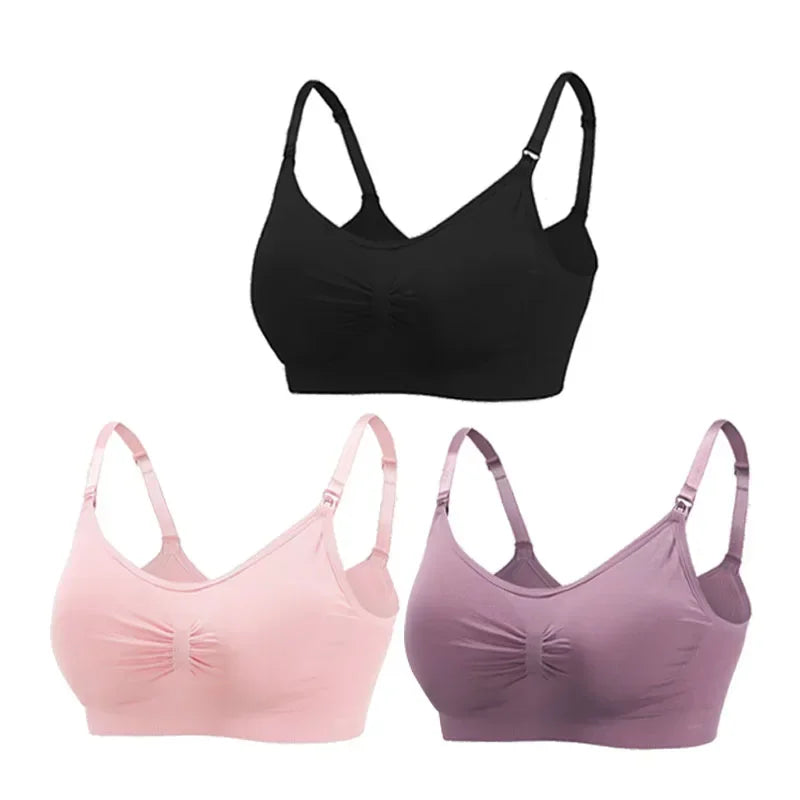 3 Pcs Maternity Nursing Bras