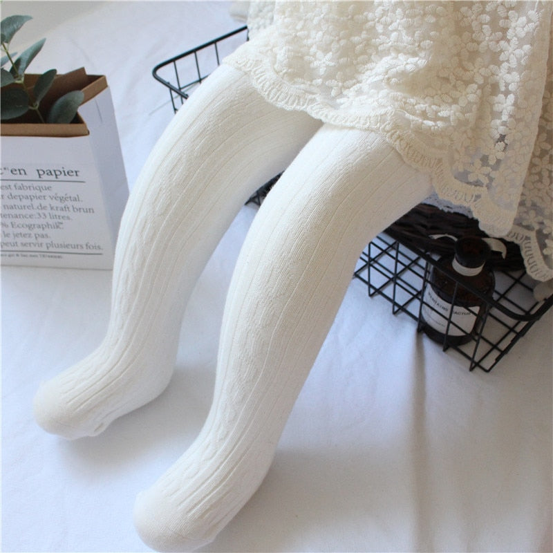 Spring Knitted Girl Stockings