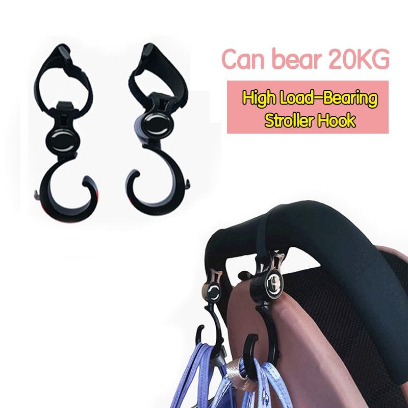 1-2pcs Baby Bag Stroller Hooks