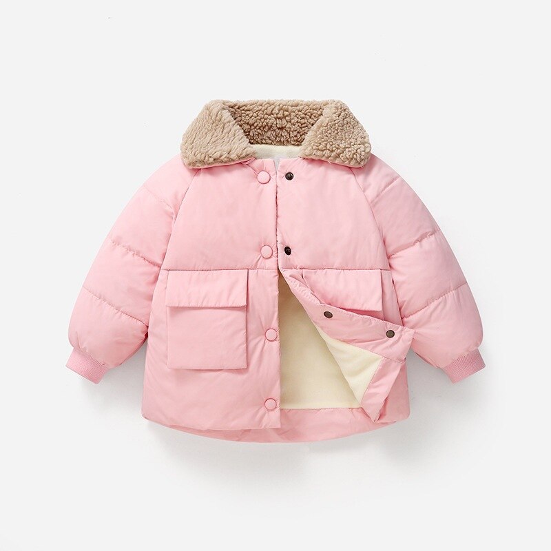 New Winter Children's Warm Cotton Jackets Outerwear