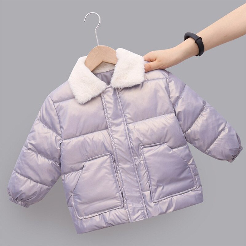 New Winter Children's Warm Cotton Jackets Outerwear