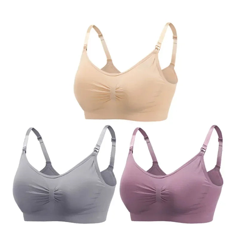 3 Pcs Maternity Nursing Bras