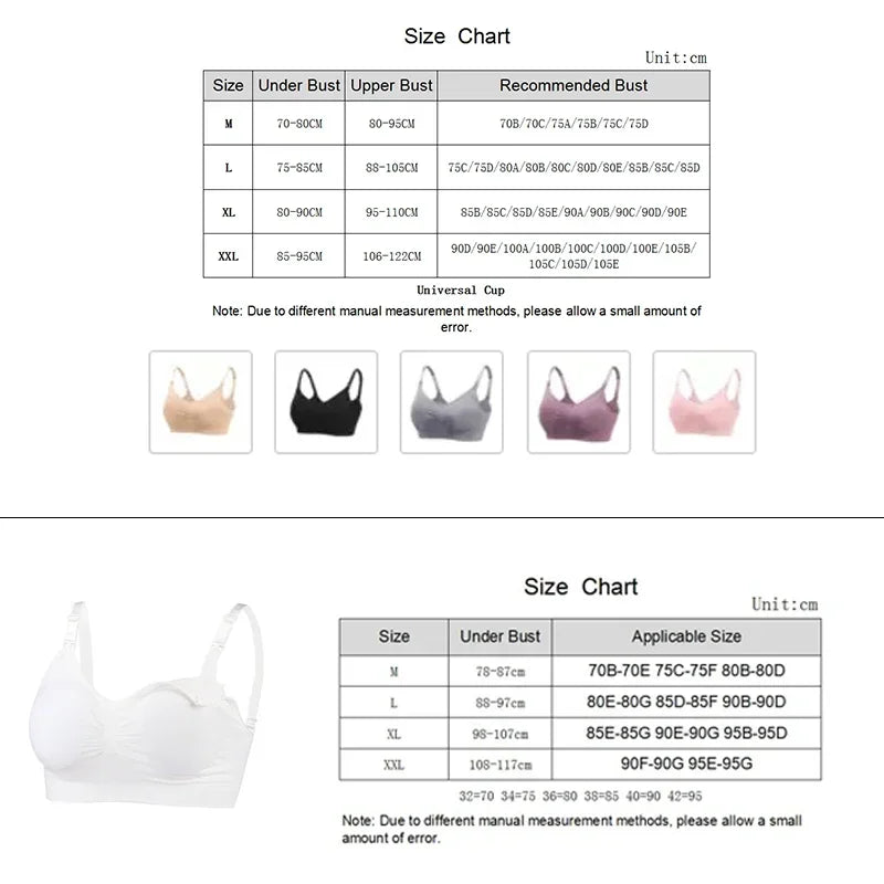 3 Pcs Maternity Nursing Bras