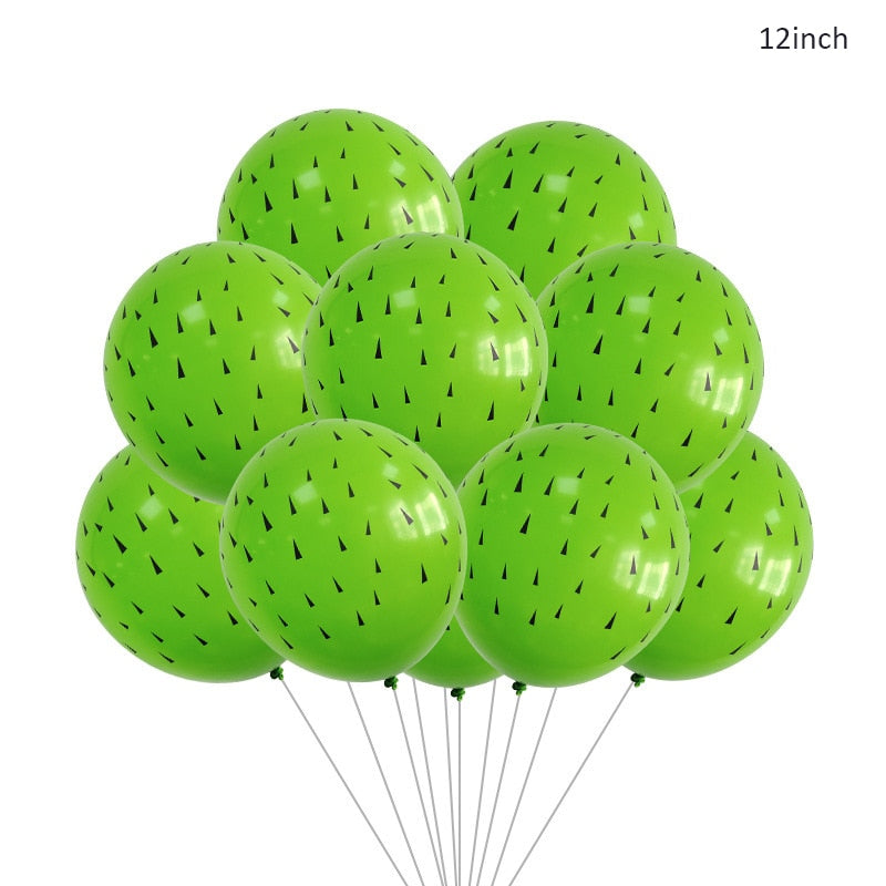 10 pcs Animal Latex Balloons Jungle Safari Party Decorations