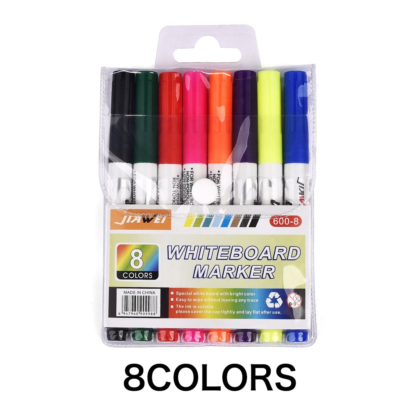 8/12 Colors Magical Water Painting Pen Set Whiteboard Markers and Ceramic Spoon