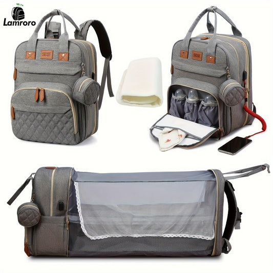 Lamroro Diaper Multifunctional Bag Backpack