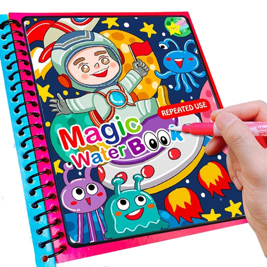 Magic Water Drawing Book