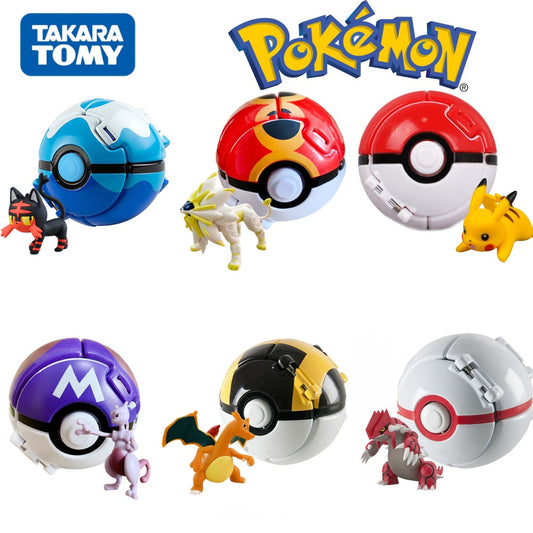 Pokemon Action Figure with Pokeball