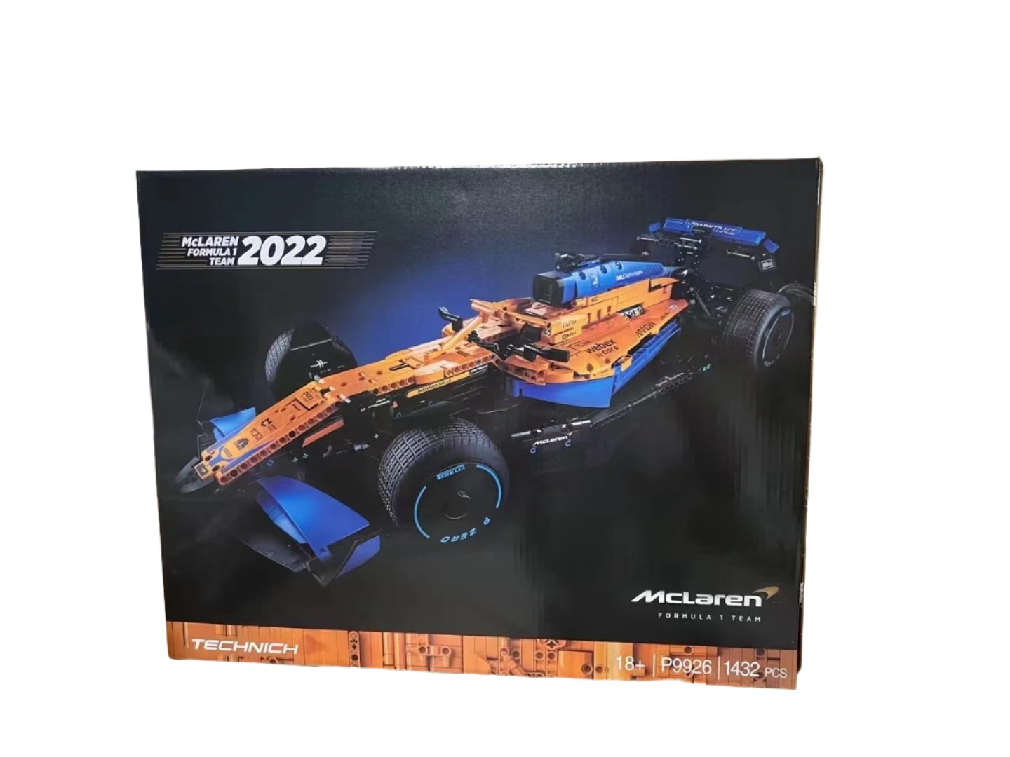 NEW Technical 42141 McLarens Formula 1 Race Car Model Buiding Kit Block Self-locking Bricks MOC Toys for kids Birthday gift