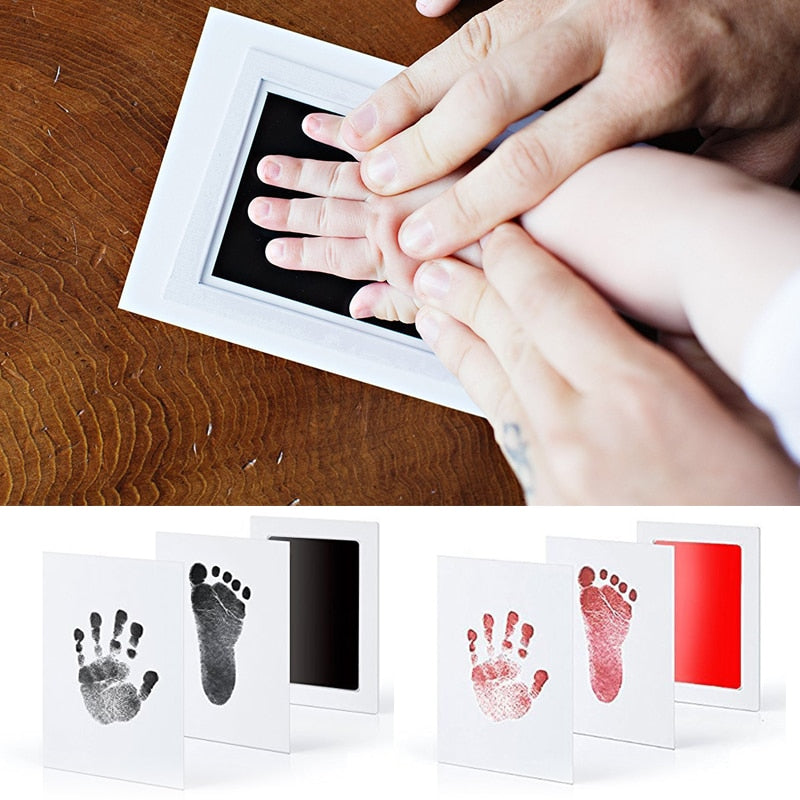 Baby Care Non-Toxic Baby Handprint Footprint Imprint Kit